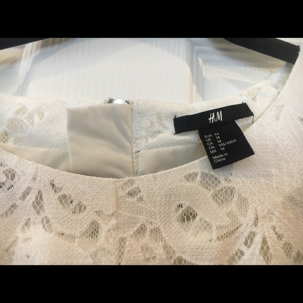 H&M White Lace Dress - Picture 7 of 8